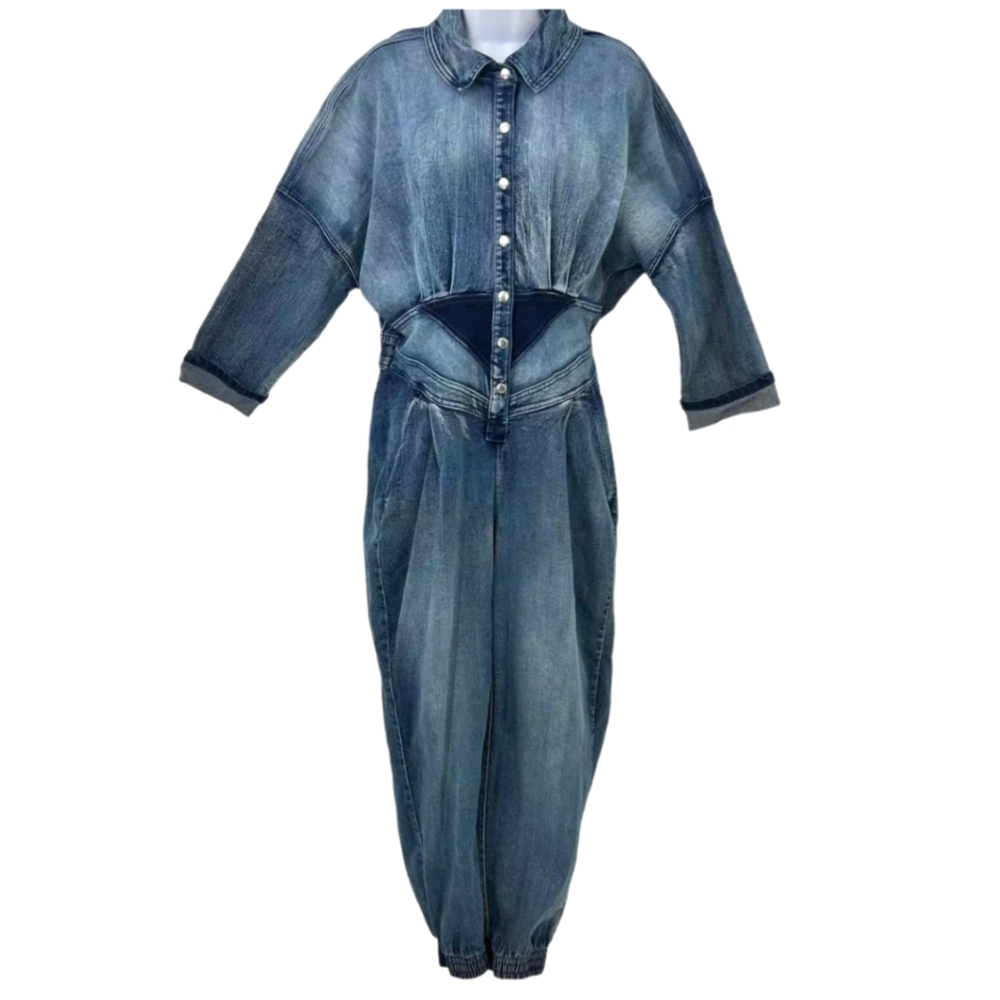 Denim jumpsuit sz 4